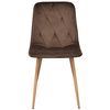 купить Стул Evelin di Costacurta YTC-080Wo, BLUVEL38 (Brown) в Кишинёве 