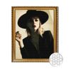купить Картина по номерам Art Gallery GA80058 Mozaic cu diamante 40x50cm Blonda cu palarie в Кишинёве 