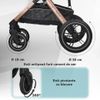 cumpără Сărucior pentru copii Coccolle Melora Moonlit Grey, 3in1 cu landou transformabil în Chișinău 