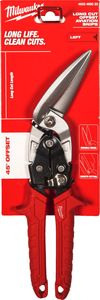 cumpără Foarfecă pentru metal Milwaukee 4932499022 pentru tabla cu falci lungi, spre stanga, rosu în Chișinău 
