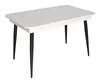 купить Комплект стол и стулья Evelin di Costacurta cтол DT-432-1R B + 4 стула YTC-078B Bluvel-14 (Dark grey) в Кишинёве 
