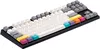 cumpără Tastatură gaming Varmilo VEM87 CMYK 87Key, EC V2 Rose, EN/UKR, White Led, Black în Chișinău 