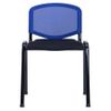 купить Кресло Prism Web с черной сеткой для сиденья и синей сеткой для спинки в Кишинёве 