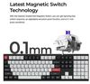 купить Клавиатура Keychron Q6 HE QMK Wireless Custom Full-Metal Mechanical Keyboard (Q6H-M1), Carbon Black в Кишинёве 