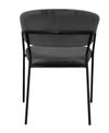 купить Стул Evelin di Costacurta YTC-097B, UF BLU-14 (Dark grey) в Кишинёве 