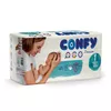 Scutece pentru copii Confy Premium  ECO  Nr.1, nou născuţi,  44 buc.