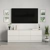 cumpără Comodă TV MebelStar NEO 6S 180x43x53 White (MBS-1288) în Chișinău 