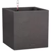 купить Цветочный горшок Lechuza Canto Stone 30 Low, Graphite Black в Кишинёве 