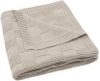 cumpără Lenjerie de pat pentru copii Jollein 516-511-68124 Paturica Box Knit Warm Sand GOTS, 75x100cm în Chișinău 