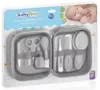купить Набор для ухода за малышом BabyJem 363 Set pentru ingrijire, 9 piese Gri в Кишинёве 