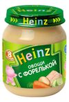 Piure Heinz legume cu pastrav, 120g (8 luni)