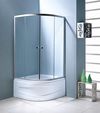 купить Душевая кабина MPN 900X900X2150, hidrobox, cada joasa, forma rotunda., sticla fumurie в Кишинёве 