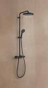 купить Душевая панель Grohe New Tempesta Cosmopolitan 250 Round Black Matt (termostatata) 266702431 в Кишинёве 