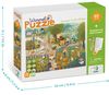 купить Головоломка Dodo 300558 Puzzle Vara în sat, seria Wimmelpuzzle, 60el в Кишинёве 