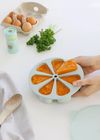 cumpără Container alimentare Premaman PRFAFX-CCC-UNQ Recipient din silicon pentru hrana cu capac Verde, 7x100ml în Chișinău 