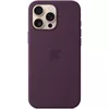 купить Чехол для смартфона Apple iPhone 16 Pro Max Silicone Case with MagSafe Plum MYYW3 в Кишинёве 