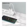 купить Кабель Borofone BU29 Exquisite 60W charging data cable Type-C to Type-C 1.2m, white 753649 в Кишинёве 