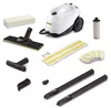 cumpără Aparat de curățat cu aburi Karcher SC 3 EasyFix White (1.513-650.0)+Lavete de unică folosință (5 buc) în Chișinău 