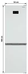 купить Холодильник с нижней морозильной камерой Sharp SJBA05DHXWFEU в Кишинёве 
