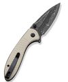 купить Нож походный Civivi C24031-DS1 Faeger, G10 ivoire, Button Lock в Кишинёве 