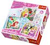 купить Головоломка Trefl 34842 Puzzles 3in1 Rapunzel, Aurora and Ariel / Disney Princess в Кишинёве 