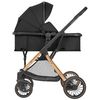 купить Детская коляска Kikka Boo One Black, transformabil 3in1 (3800171213820) в Кишинёве 