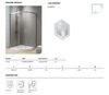cumpără Cabină de duș New Trendy New Varia 120x85x200 6mm Active Shield K-5471 în Chișinău 