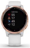 купить Фитнес-трекер Garmin Vivoactive 4S White/Rose Gold E.EU (010-02172-23) в Кишинёве 