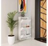 купить Полка для обуви Trendy 3 Piece Metal-White, 50x103x15cm в Кишинёве 