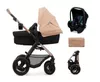 cumpără Сărucior pentru copii KinderKraft 3in1 Moov 2 Air KSMOOV02BEG0000 Sand Beige în Chișinău 
