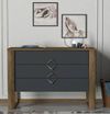 купить Комод Trendy Bumerang, NucAntracit, 110x76x45cm (GTR005842) в Кишинёве 