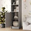 купить Шкаф детский MebelStar LILU 1D 40x40x210 Grey (MBS-1398) в Кишинёве 