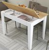 купить Стол Trendy Kiev 512-Alb, Stejar 110x75x72cm в Кишинёве 
