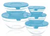 купить Контейнер для хранения пищи Excellent Houseware 18434 Набор емкостей стеклянных 5шт в Кишинёве 