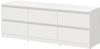 cumpără Comodă TV MebelStar NEO 6S 150x43x53 White (MBS-1278) în Chișinău 