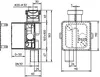 cumpără Sifon pentru aparat de aer conditionat, incorporat D. 32 100 x 100 mm HL138  HL în Chișinău 