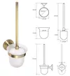 купить Ёршик для унитаза Bemeta Retro, perie WC perete 144113017 в Кишинёве 