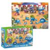купить Головоломка Dodo 200619 Puzzle mare de podea, The Smurfs - Muzica cântă, 40 elem. в Кишинёве 