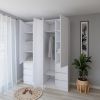 cumpără Dulap Smartex (15922) N17 160cm Alb în Chișinău 