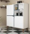 купить Комод Trendy Puls-alb, albastru 100x115x30cm, multifunctionala (GTR006626) в Кишинёве 