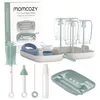 купить Сушка для бутылочек Momcozy LS001-GE12NB-A Set pentru curatarea biberoanelor 7in1 Green в Кишинёве 