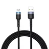 cumpără Cablu telefon mobil Tellur TLL155353 Cable USB - Micro USB, cu LED, Nylon, 1.2m, Black în Chișinău 
