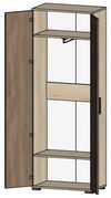 cumpără Dulap de birou Tisam Шкаф для одежды с выдвижной штангой и полками 719х405х2025 (6602) în Chișinău 