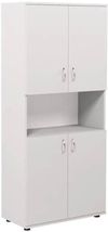 cumpără Dulap de birou Tisam Шкаф книжный полузакрытый 4-дверный 802х403х1816мм (0633) în Chișinău 