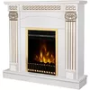 купить Камин электрический ArtFlame Calisto & Gala gold, 1020x1100x300mm, Alb в Кишинёве 