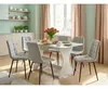 купить Стол Fabrik Home Noroc раскладной/поворотный белый ясень в Кишинёве 