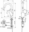 купить Смеситель для умывальника Ideal Standard CERAFLEX B1716AA в Кишинёве 