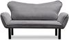 купить Диван Trendy Chatto Gri, 65x70x140cm в Кишинёве 