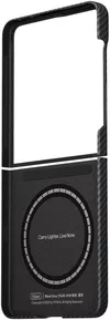 купить Чехол для смартфона Pitaka Edge Samsung Galaxy Z Flip 8 Black/Grey 01 (FBFLIP8) в Кишинёве 
