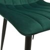 cumpără Scaun Deco DC-90P N57 Catifea Dark Green+Black Legs în Chișinău 